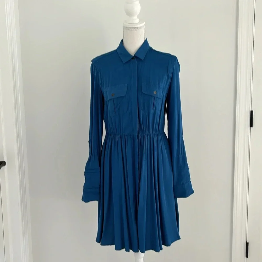 Good Condition Anthropologie Shirt Dress - Picture 1 of 13